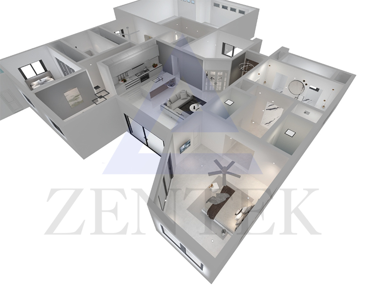 ZenTek Flat Home Design Excellence | The Flat Luxe Model